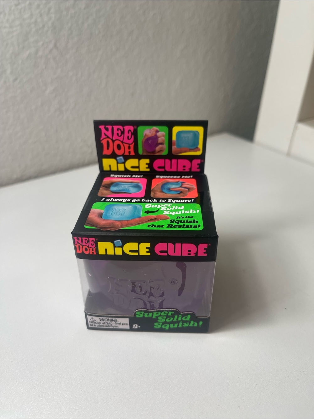 NeeDoh Nice Cube Purple